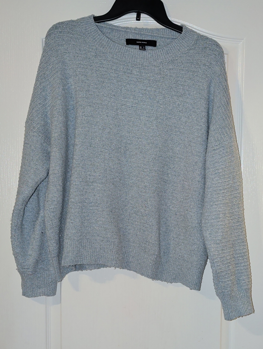 Theory Women's Light Gray Crewneck Sweater